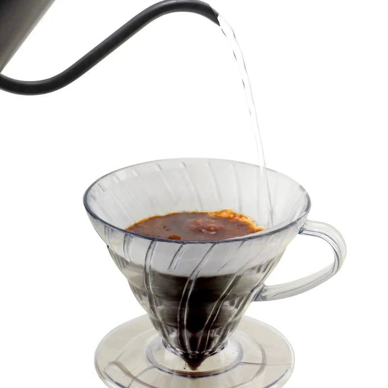 Glass Coffee Drip Filter v60 Filter Cup