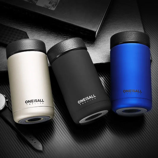 Thermal Tumbler Cup - Travel Mug Coffee Insulated Steel Vacuum flask