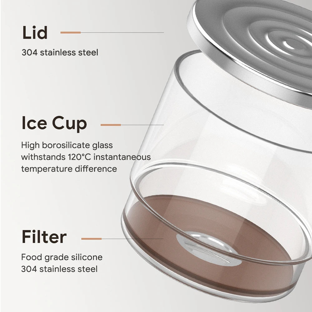 Cold Brew Coffee Extraction Borosilicate Glass