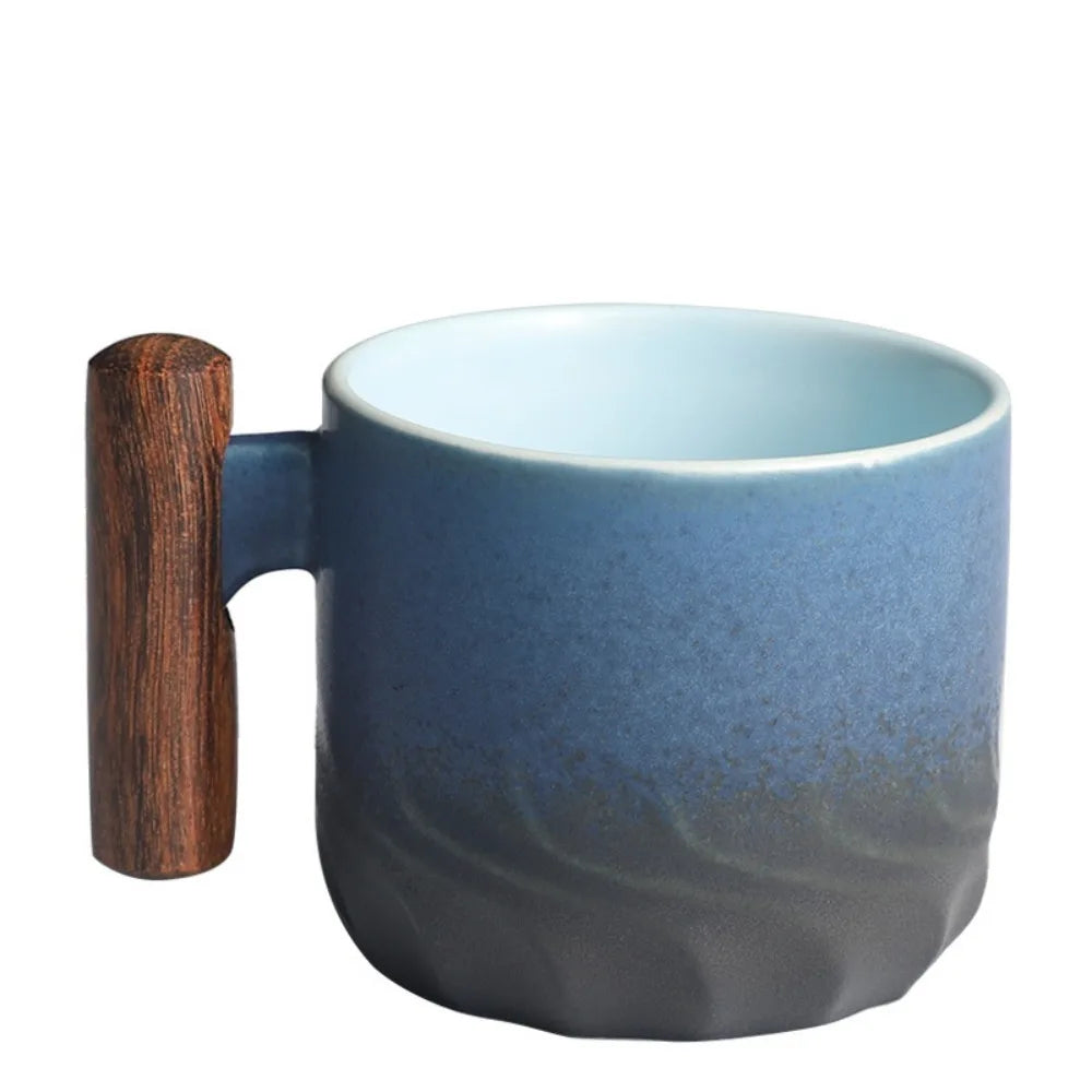 Gradient Glaze Ceramic Coffee Cup macchiato handmade