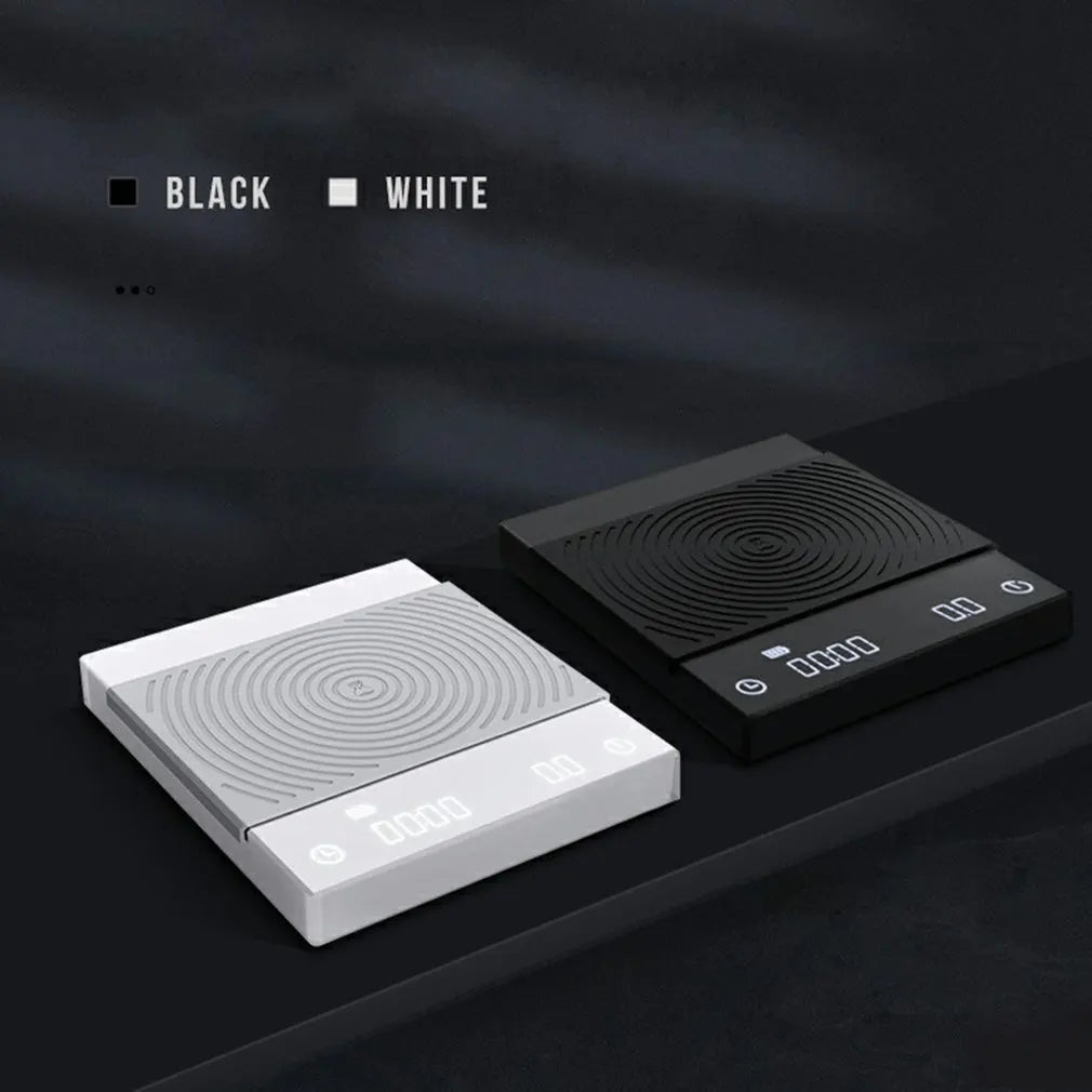 Electronic Coffee Scale Anti-scratch Black Waterproof.