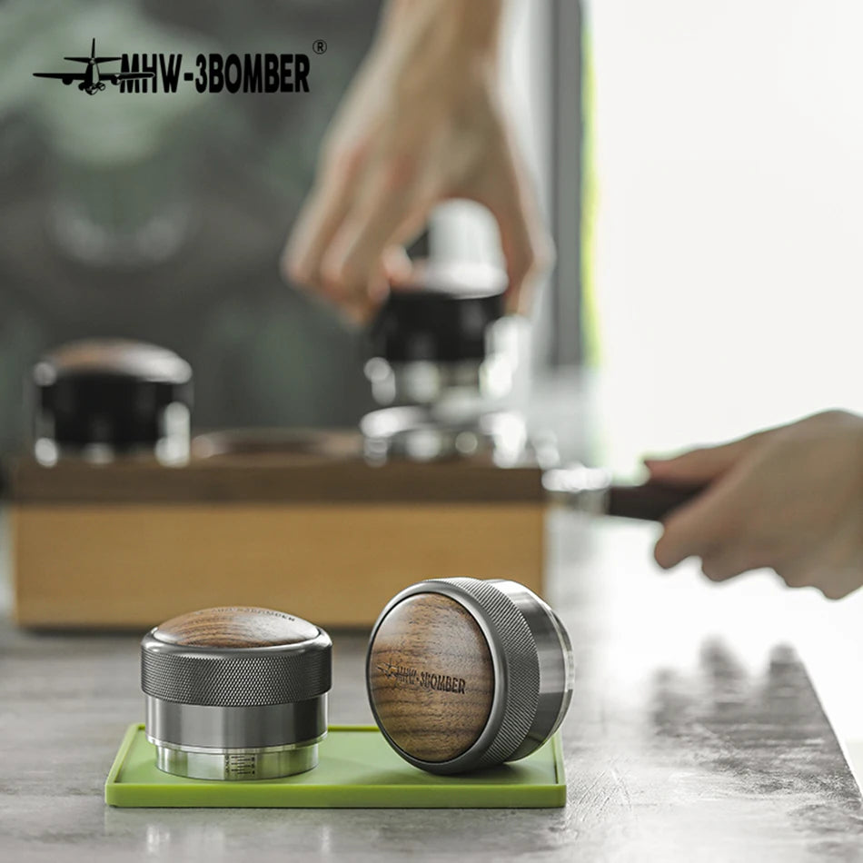 PREMIUM 51/58.35mm Coffee Tamper Adjustable Espresso Distributor Leveller