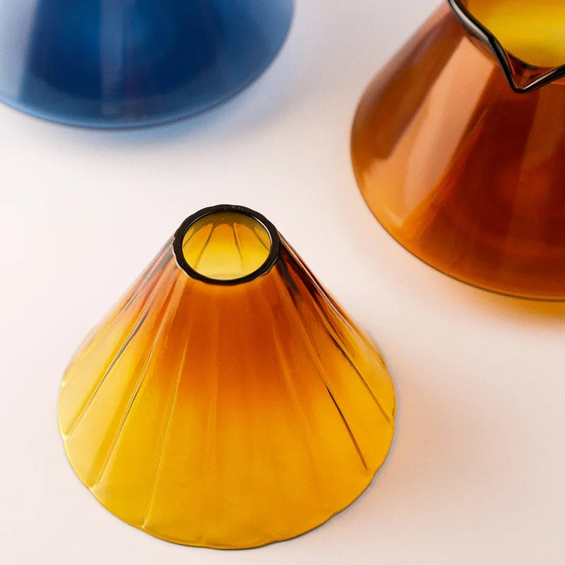 600ML V60 Coloured Glass Sharing Coffee Pour Over Pot