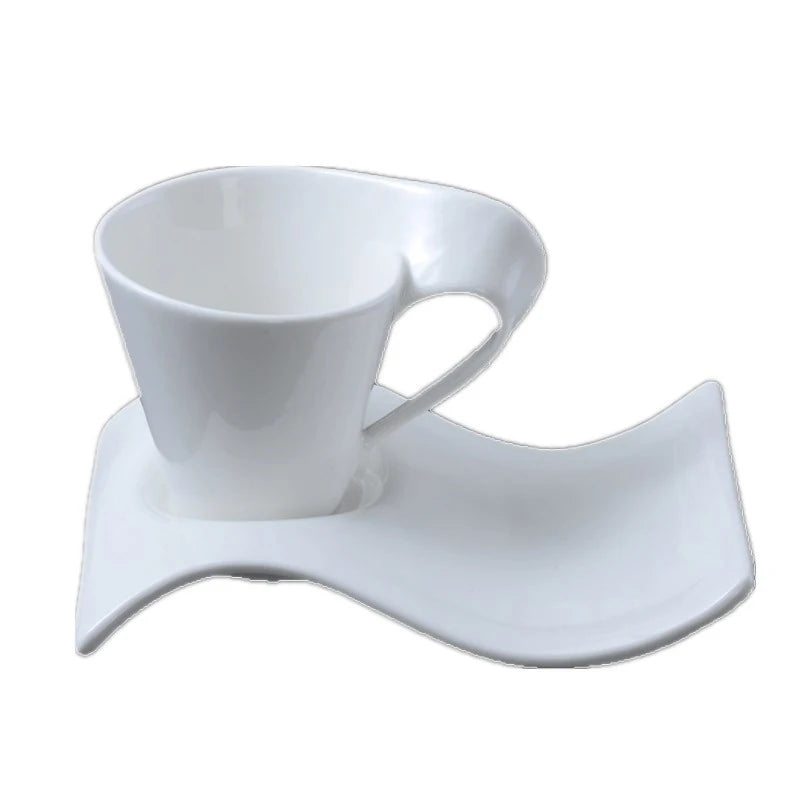 Espresso Coffee Cup with Spoon and Cup Holder