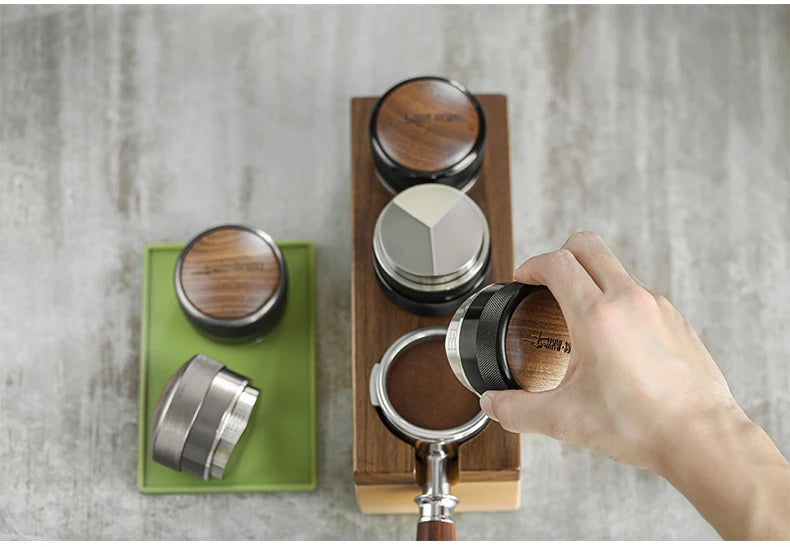 PREMIUM 51/58.35mm Coffee Tamper Adjustable Espresso Distributor Leveller
