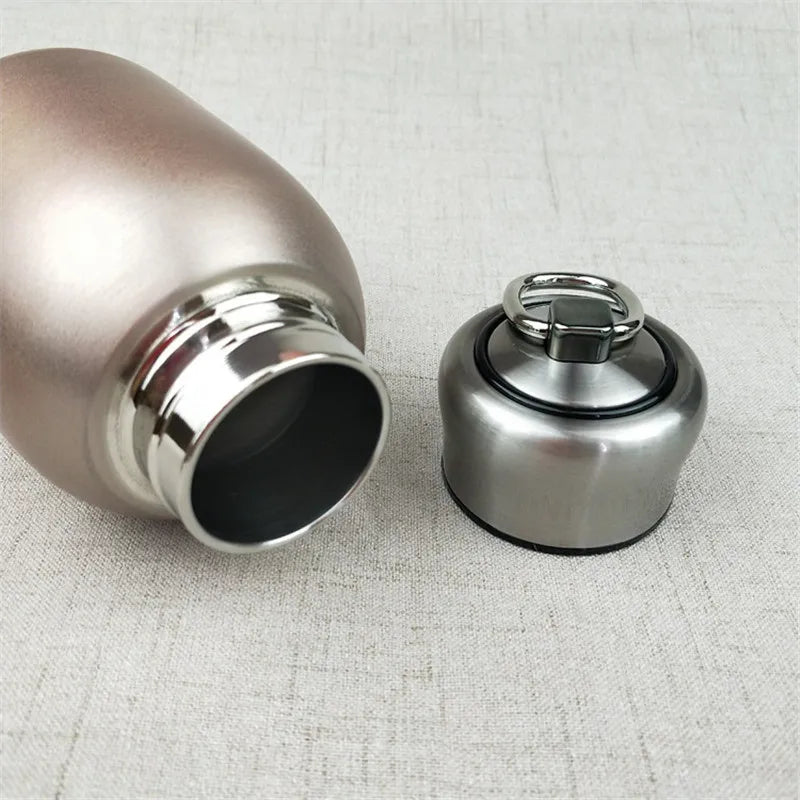 Stainless steel frosted insulated coffee cup