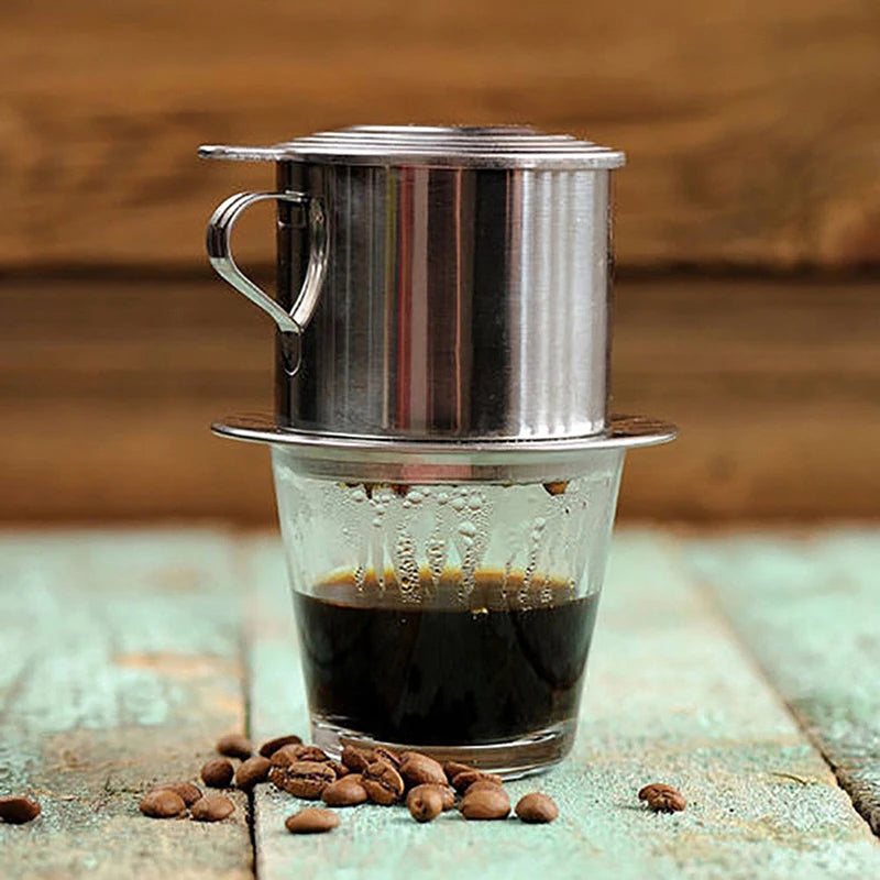 Portable Steel Vietnam Coffee Dripper