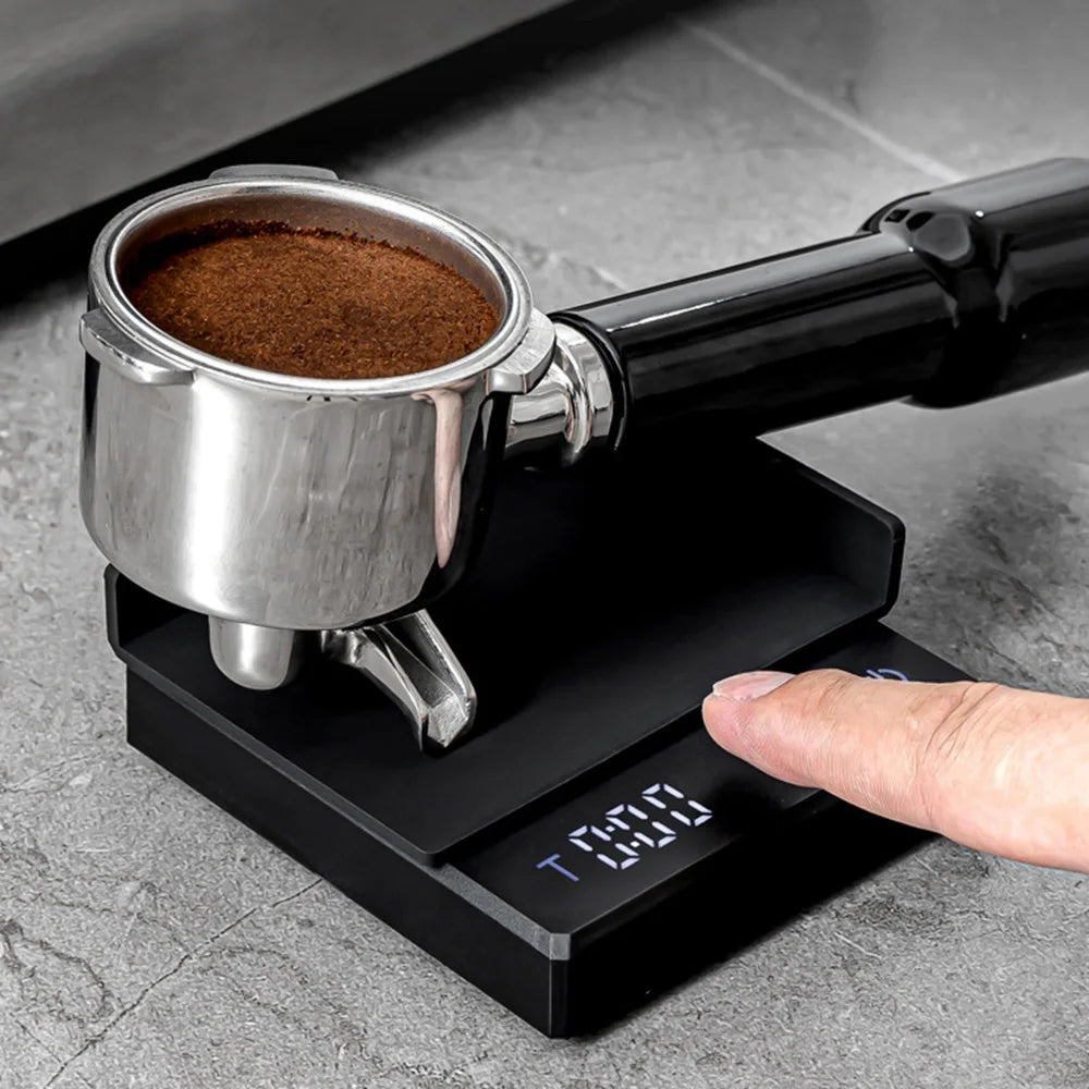 Kitchen Coffee Scale with Timer Rechargeable Digital Scale 0.1g
