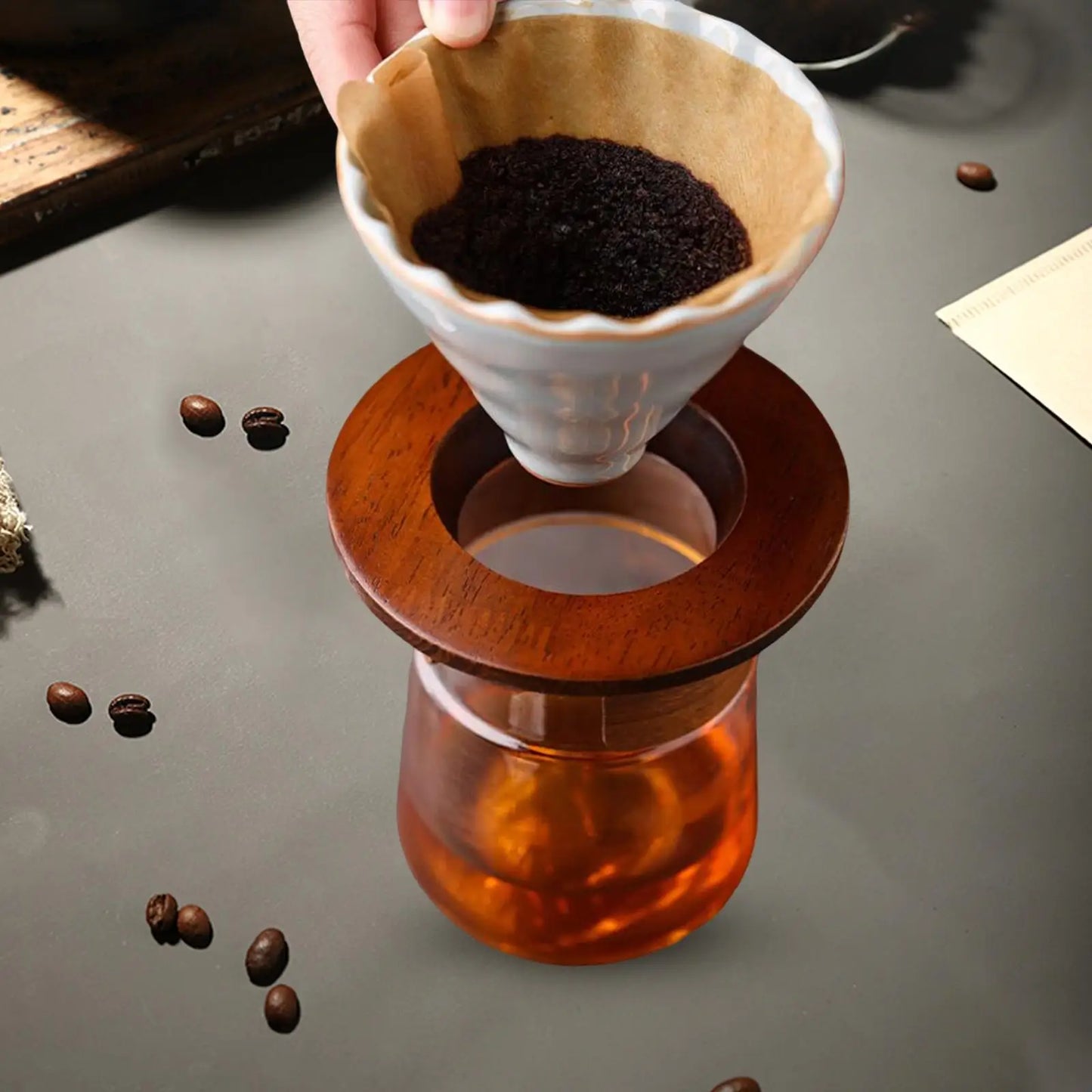 Coffee Dripper Stand Manual Coffee Dripper Stand Pour Over Drip Holder for Camping