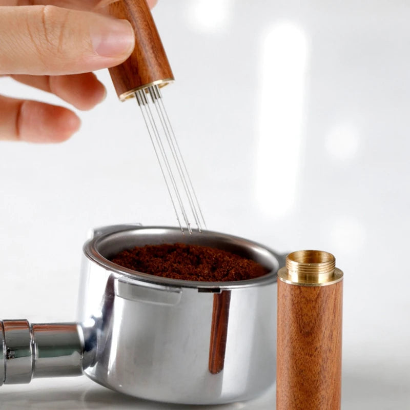 2Pcs Tools Coffee Ground Espresso Stirrer Distributor WDT