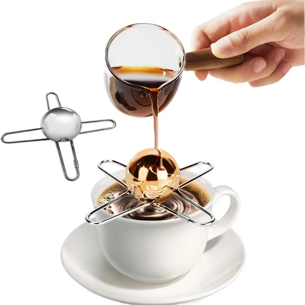 40mm Coffee Ice Ball Stainless Steel
