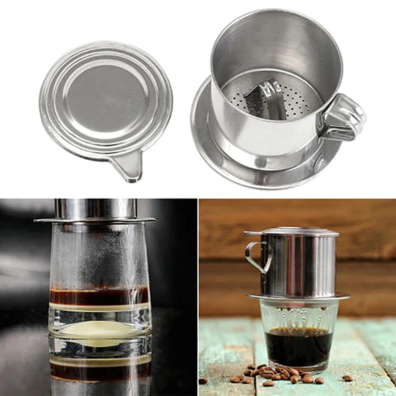 Portable Steel Vietnam Coffee Dripper