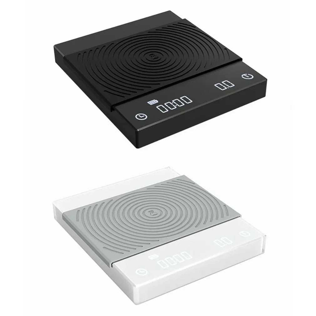 Electronic Coffee Scale Anti-scratch Black Waterproof.
