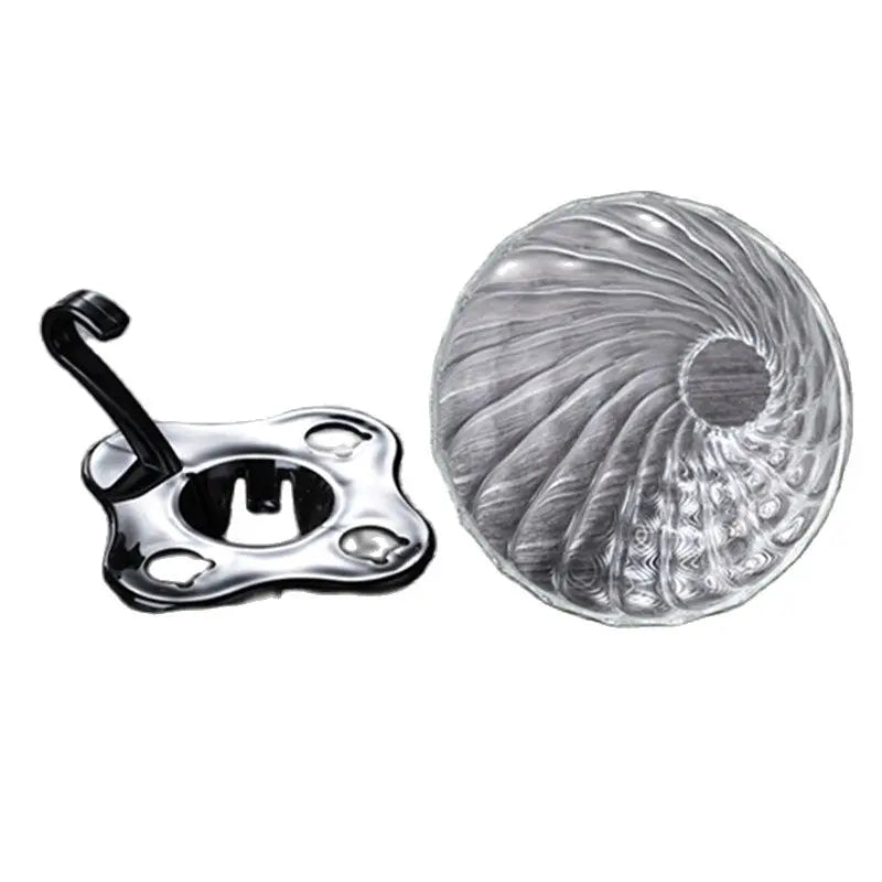 Glass Coffee Dripper, Size 02/ 01, Pour Over Coffee Funnel Dripper v60.