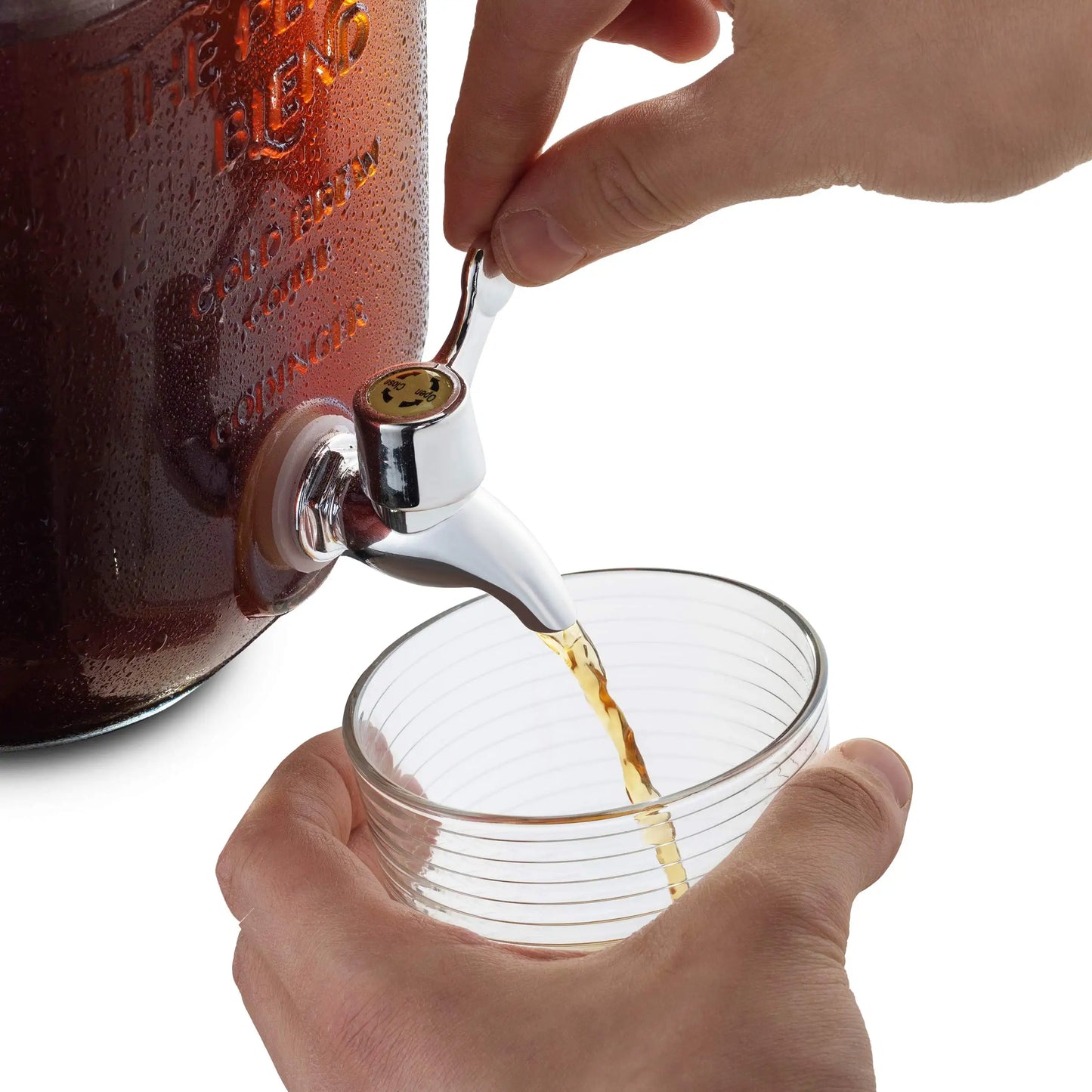 4000ml Cold Brew Coffee Maker with EXTRA-THICK Glass Carafe