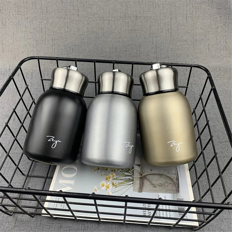 Stainless steel frosted insulated coffee cup