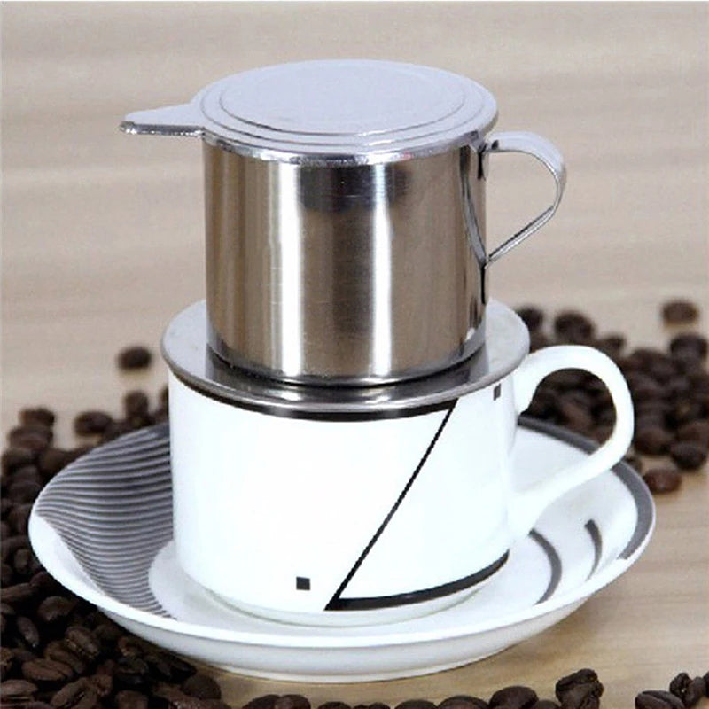 Portable Steel Vietnam Coffee Dripper